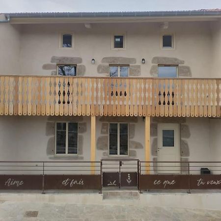 Villa Sur La Route Du Pont Neuf Sauvain Exterior foto