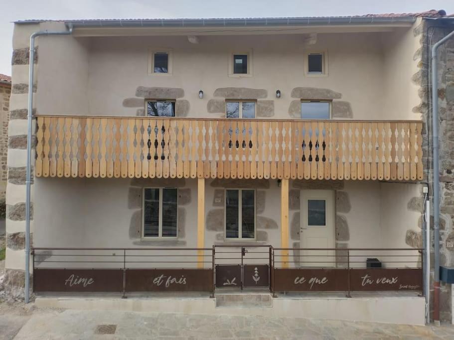 Villa Sur La Route Du Pont Neuf Sauvain Exterior foto