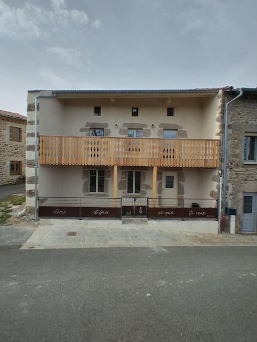 Villa Sur La Route Du Pont Neuf Sauvain Exterior foto